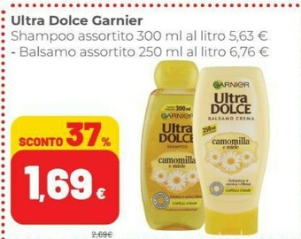 Coop Garnier Shampoo offerta