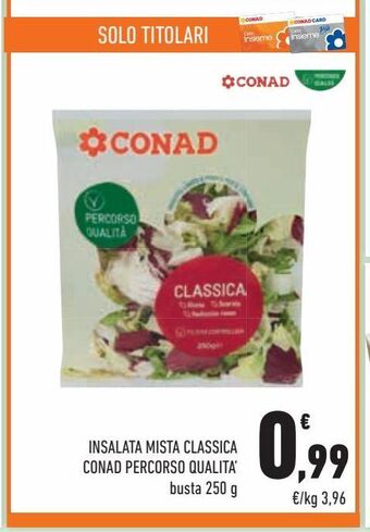 Conad City Insalata mista classica conad percorso qualità offerta