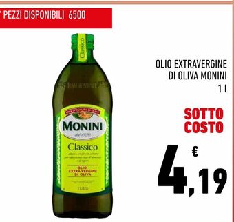 Conad Superstore Olio extra vergine di oliva monini 1 l offerta