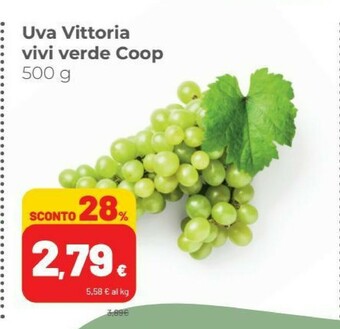 Coop Coop Uva Vittoria Vivi Verde offerta