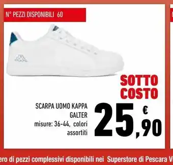 Conad Superstore Scarpe uomo kappa galter offerta