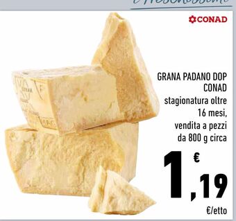 Conad Superstore Grana padano dop conad offerta