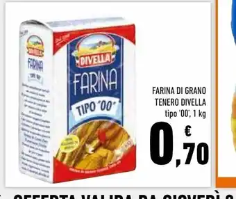 Conad Superstore Farinadi grano tenero divella 1 kg offerta