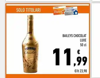 Baileys chocolat luxe 50 cl