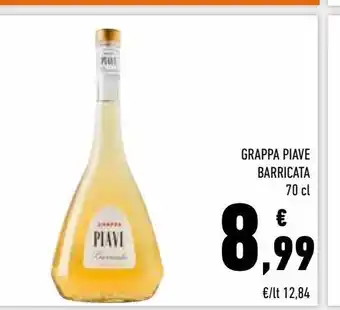 Conad Superstore Grappa piave barrcata 70 c l offerta