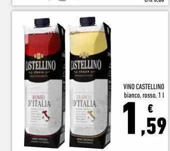 Conad Superstore Vino castellino bianco rosso 1 l offerta