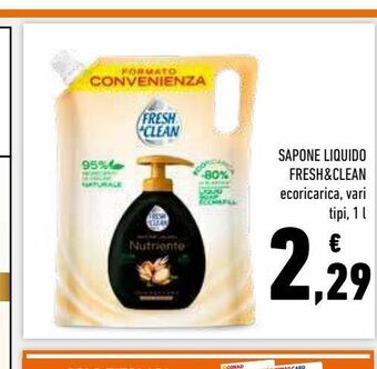Conad Superstore Sapone liquido fresh&clean offerta