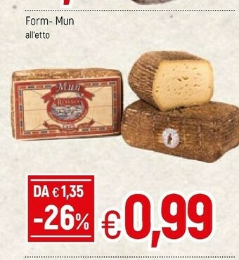 Famila Form-Mun Formaggio offerta