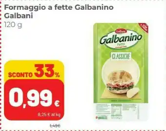 Coop Galbani Formaggio A Fette Galbanino offerta