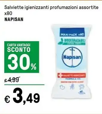 Iper La Grande Napisan Salviette Igienizzanti Profumazioni offerta