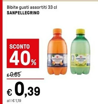 Iper La Grande San Pellegrino Bibite offerta