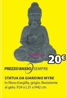 JYSK Statua Da Giardino Myre offerta