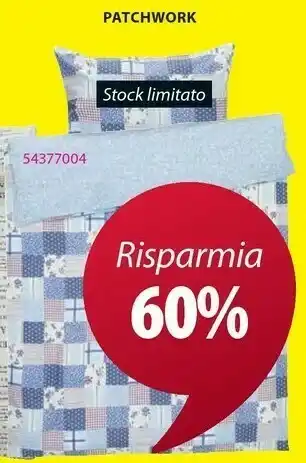 Completo Copripiumino Patchwork
