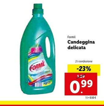 Lidl Formil Candeggina Delicata offerta