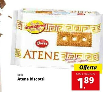Lidl Doria Atene 1000 G(ml) offerta