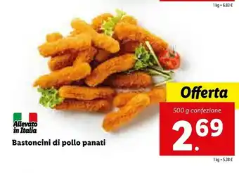 Bastoncini Di Pollo Panati