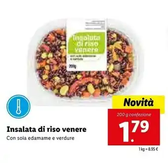 Lidl Insalata Di Riso Venere offerta
