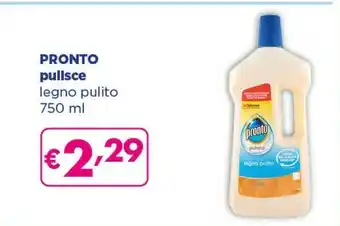 Acqua & Sapone Pronto Pulisce Legno Pulito offerta