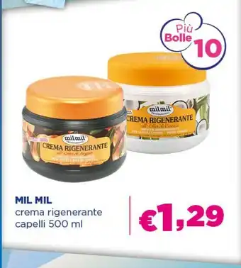 Acqua & Sapone Mil Mil Crema Rigenerante Capelli offerta