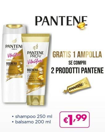Acqua & Sapone Pantene Shampoo/ Balsamo offerta