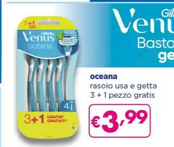 Acqua & Sapone Venus Oceana Rasoio Usa E Getta offerta