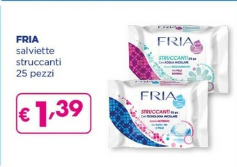 Acqua & Sapone Fria Salviette Struccanti offerta