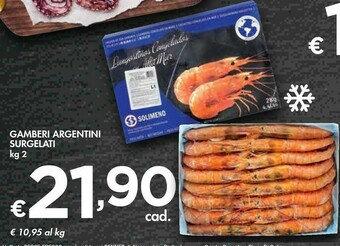 Bennet Gamberi Argentini Surgelati offerta