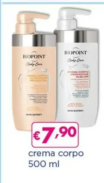 Acqua & Sapone Biopoint Crema Corpo offerta