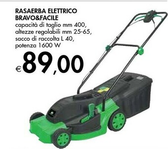 Bennet Bravo&Facile Rasaerba Elettrico offerta