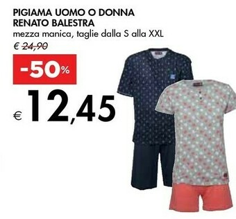 Bennet Renato Balestra Pigiama Uomo offerta