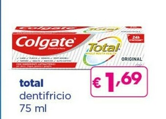 Acqua & Sapone Colgate Dentifricio offerta