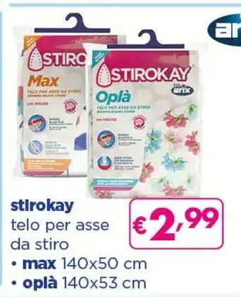 Acqua & Sapone Stirokay Telo Per Asse Da Stiro offerta