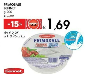 Bennet Bennet Primosale offerta