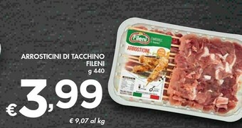 Fileni Arrosticini Di Tacchino