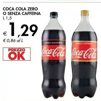Bennet Coca-Cola - Coca-Cola Senza Caffeina 1500 G(ml) offerta