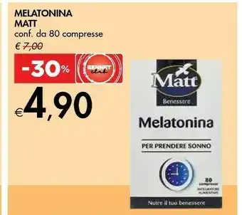 Bennet Matt Melatonina offerta