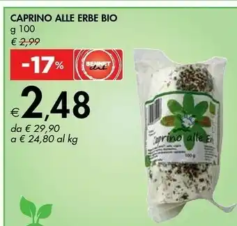 Bennet Caprino Alle Erbe Bio offerta