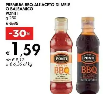 Bennet Ponti Premium Bbq All'aceto Di Mele O Balsamico offerta