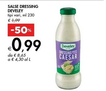Bennet Develey Salse Dressing offerta