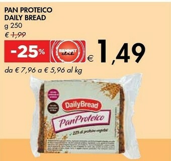 Bennet Daily bread Pan Proteico offerta