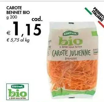 Bennet Bennet Carote Bio offerta