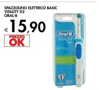 Bennet Oral b Spazzolino Elettrico Basic Vitality D2 offerta