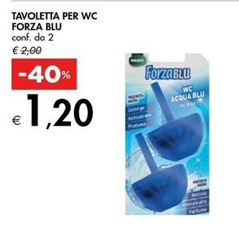 Bennet Forza Blu Tavoletta Per Wc offerta