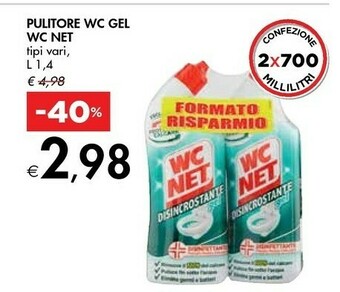 Bennet Wc net Pulitore Wc Gel offerta