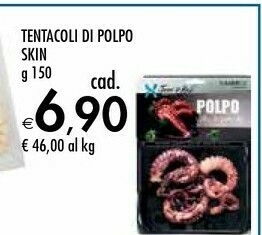 Bennet Tentacoli Di Polpo Skin offerta