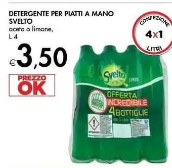 Bennet Svelto Detergente Per Piatti A Mano Aceto/ Limone offerta
