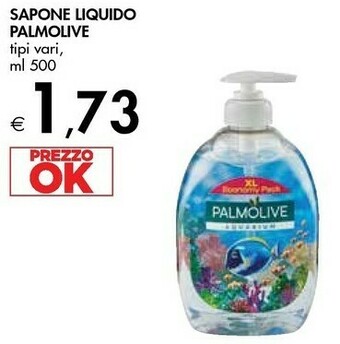Bennet Palmolive Sapone Liquido offerta