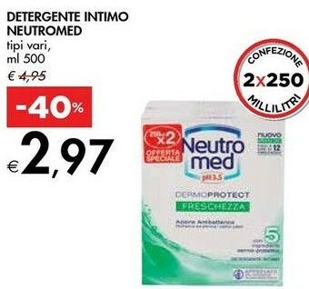 Bennet Neutromed Detergente Intimo offerta