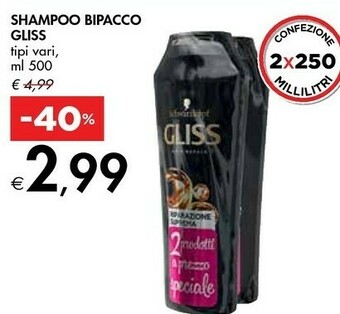 Bennet Gliss Shampoo Bipacco offerta