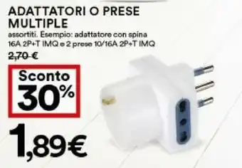 Coop Adattatori O Prese Multiple offerta